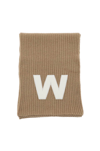 Virgin Wool Scarf  - Beige