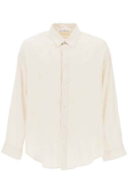 Oversized Cotton Shirt For  - Neutro