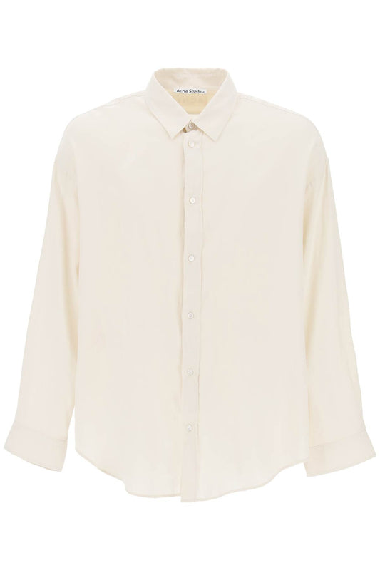 Oversized Cotton Shirt For  - Neutro