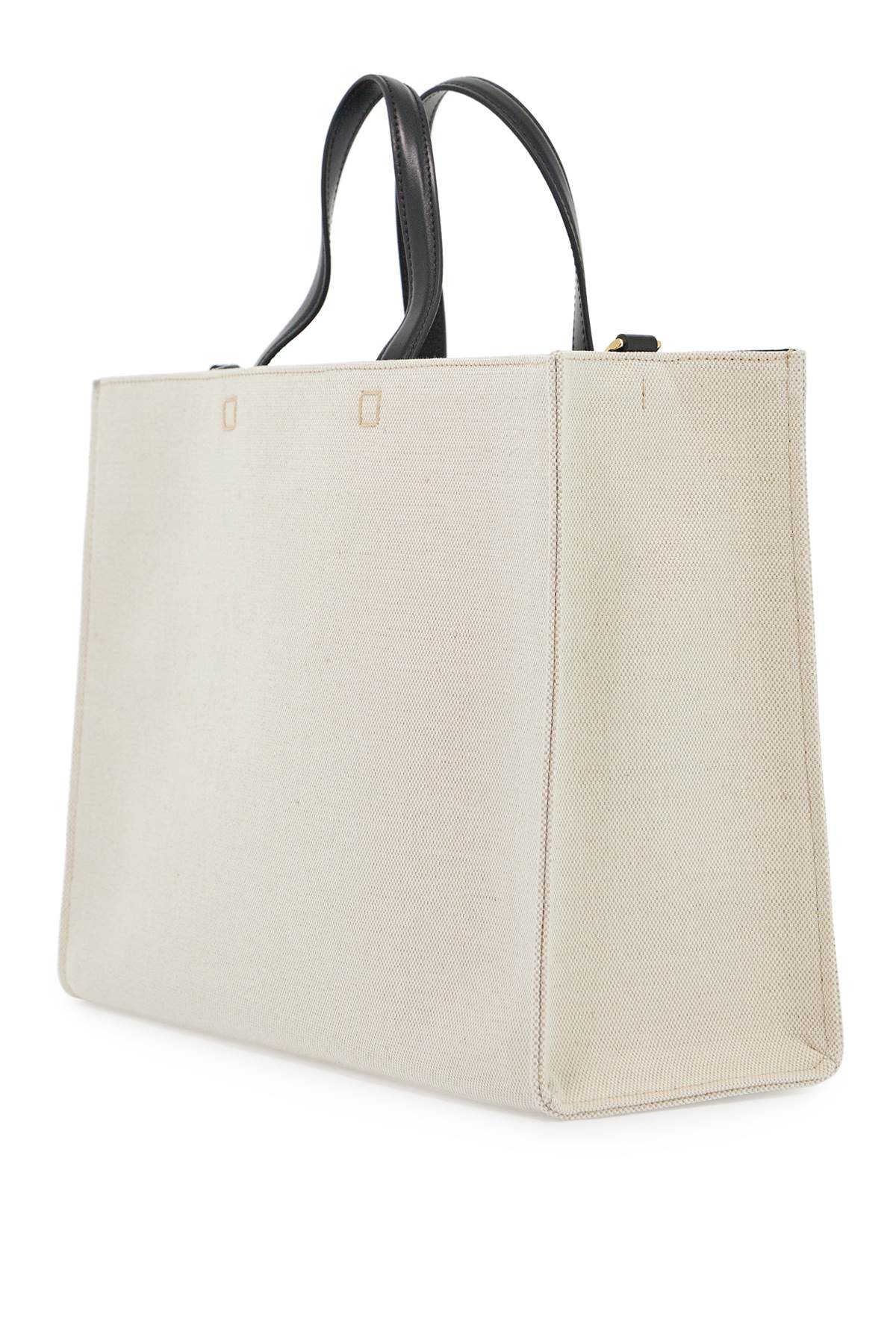 G Canvas Tote Bag  - White