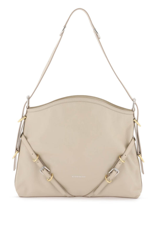 Voyou Shoulder Bag  - Beige