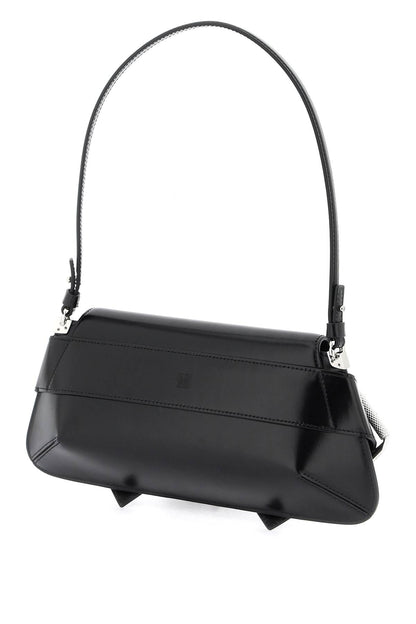 Shoulder Bag In Leather By Voyou  - Black