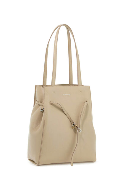 Small Voyou Tote Bag  - Beige