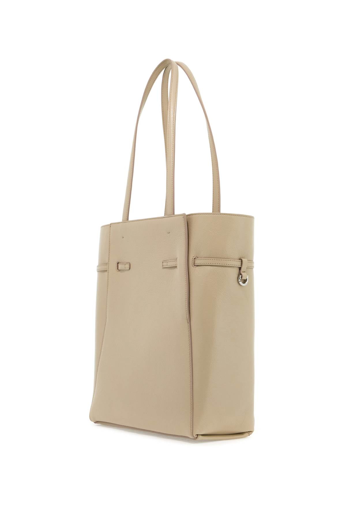 Small Voyou Tote Bag  - Beige