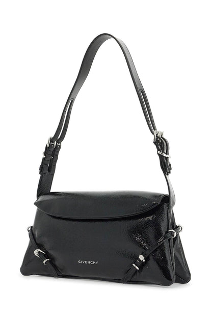 P'tit Voyou Shoulder Bag In Patent  - Black