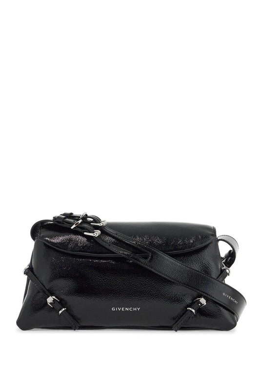 P'tit Voyou Shoulder Bag In Patent  - Black