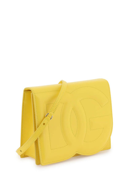 Dg Logo Crossbody Bag  - Yellow