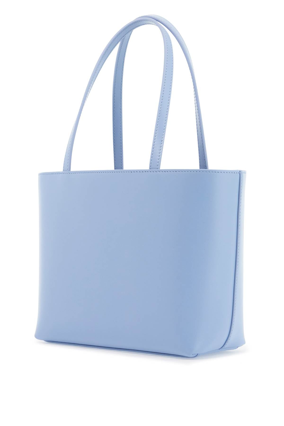 Dg Logo Small Tote Bag  - Light Blue