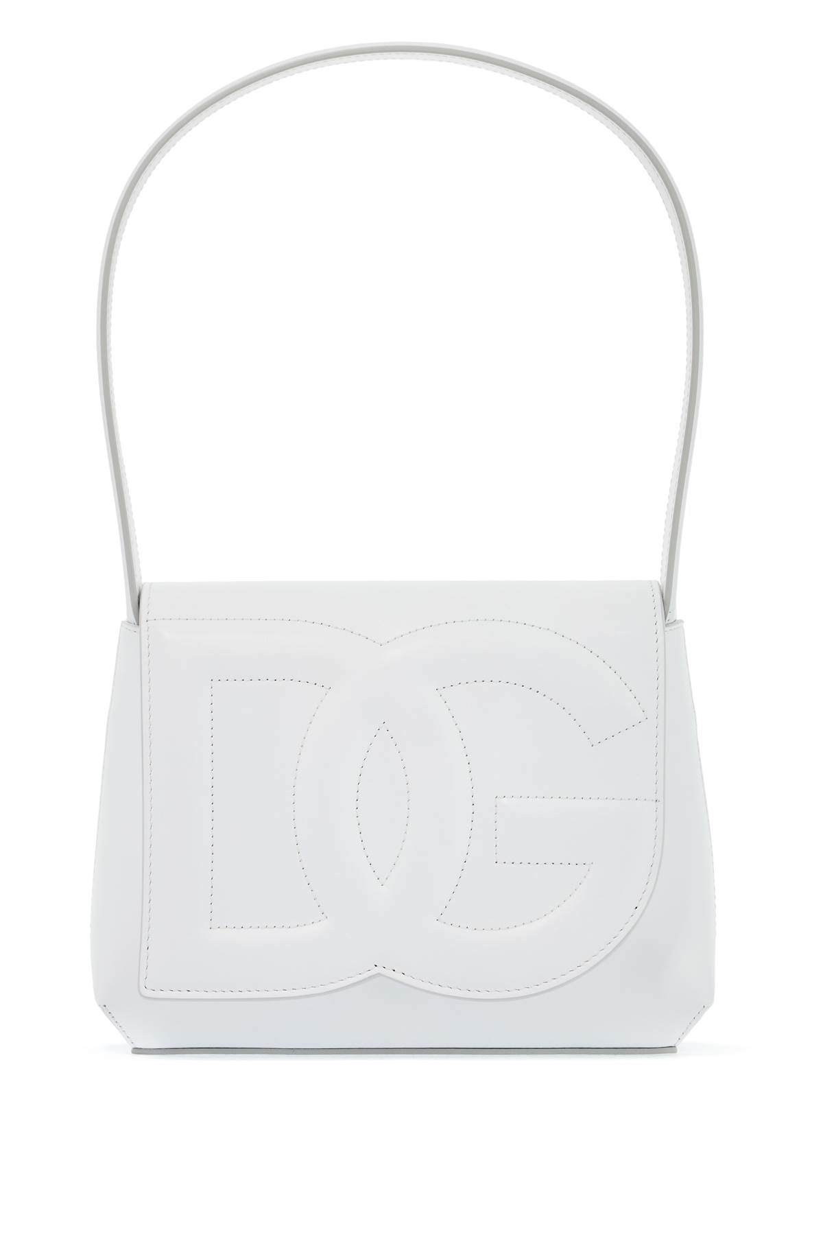 Dg Logo Shoulder Bag  - White