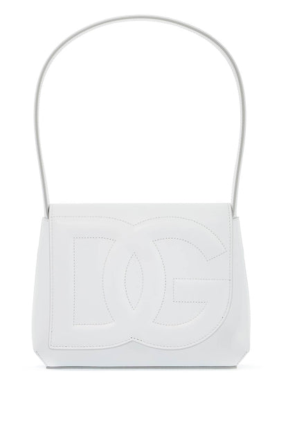 Dg Logo Shoulder Bag  - White