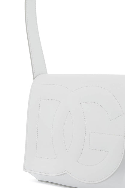 Dg Logo Shoulder Bag  - White