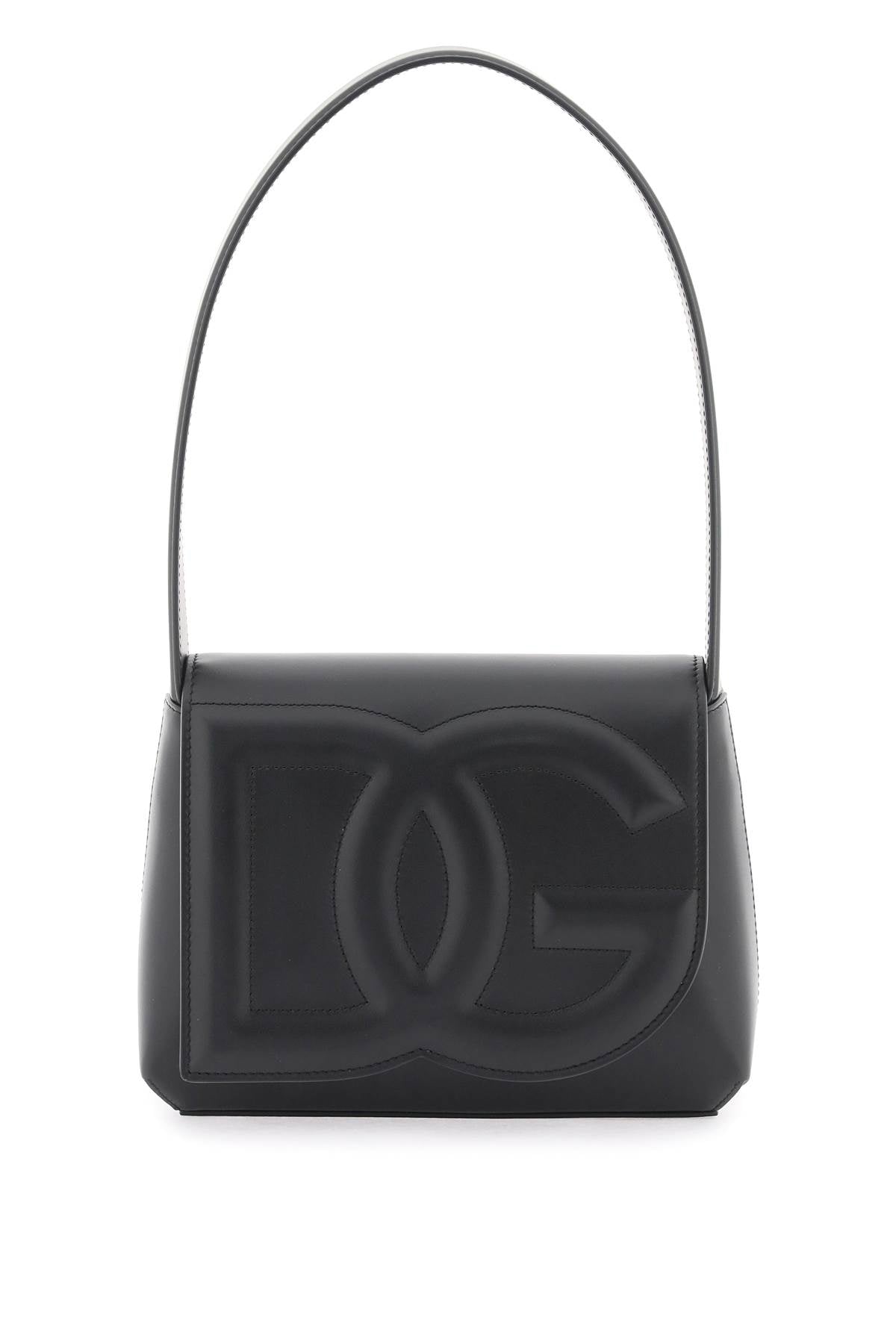 Dg Logo Shoulder Bag  - Black