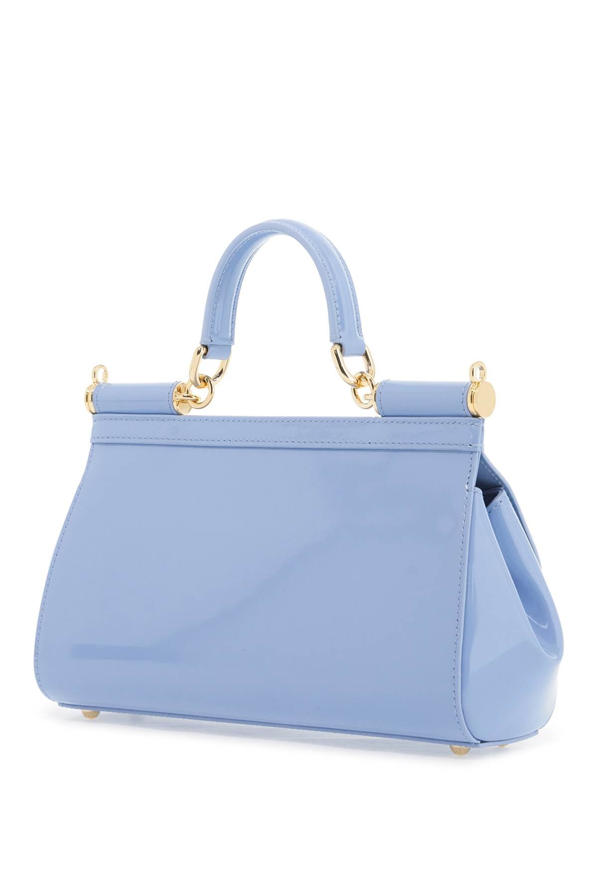 Extended Sicily Handbag With Elong  - Light Blue