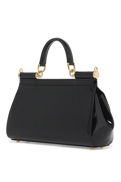 Extended Sicily Handbag With Elong  - Black