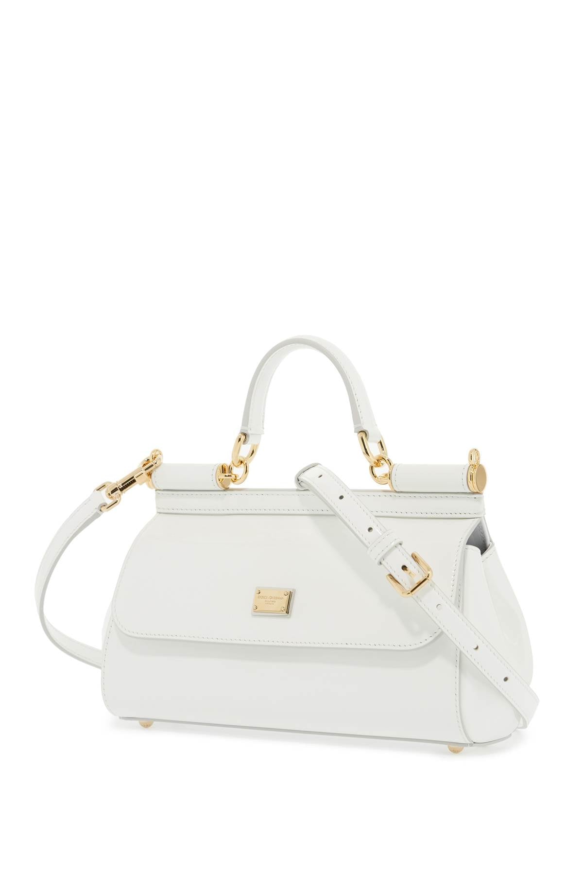 Extended Sicily Handbag With Elong  - White