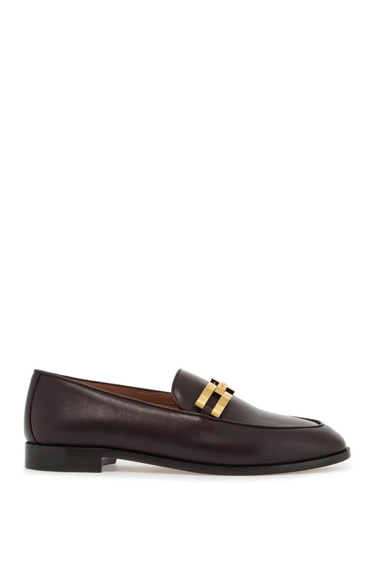 Smooth Leather Brandi Loafers In  - Purple