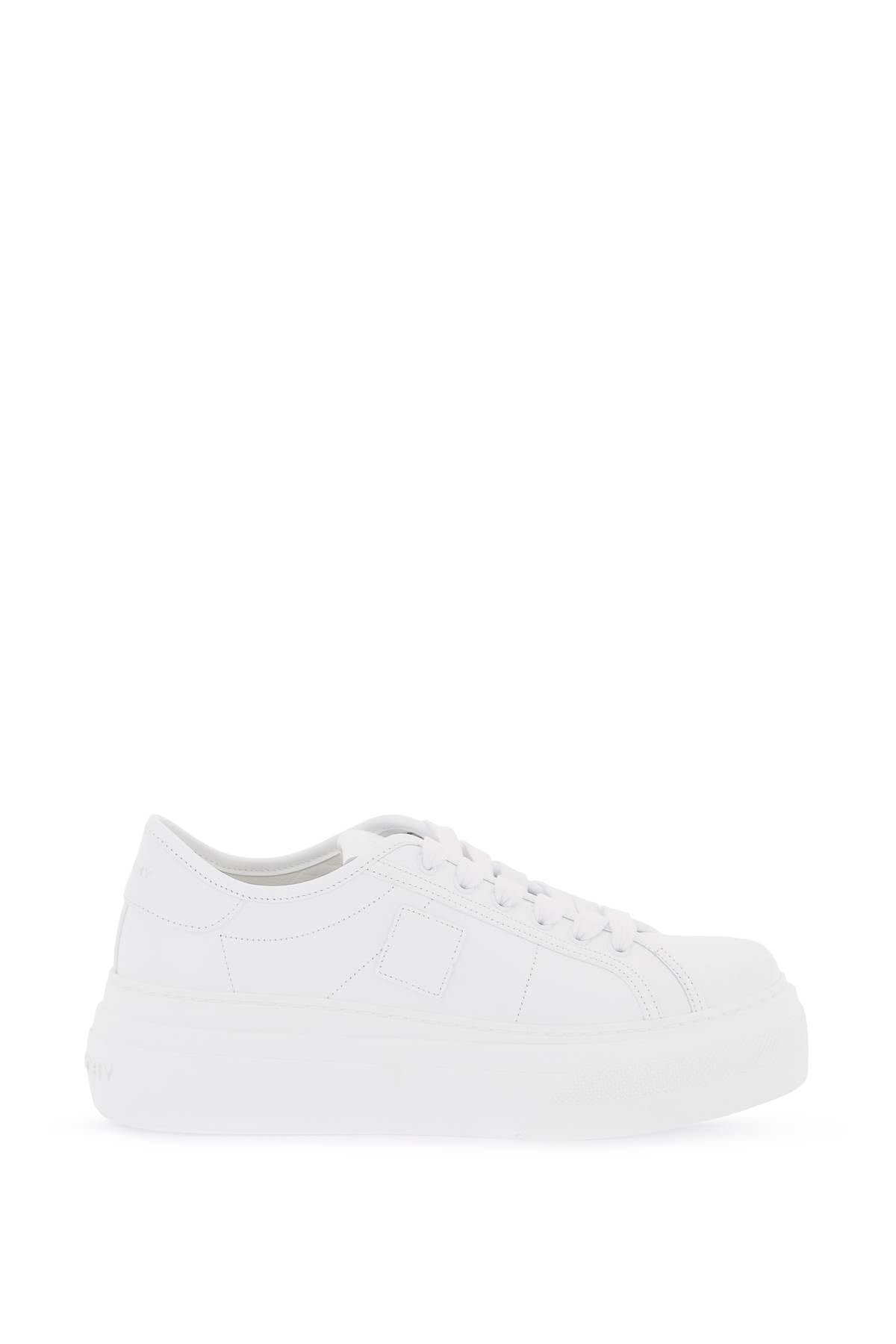 'city' Sneakers With Platform Sole  - White