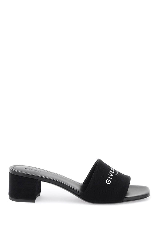 Canvas 4g Mules  - Black