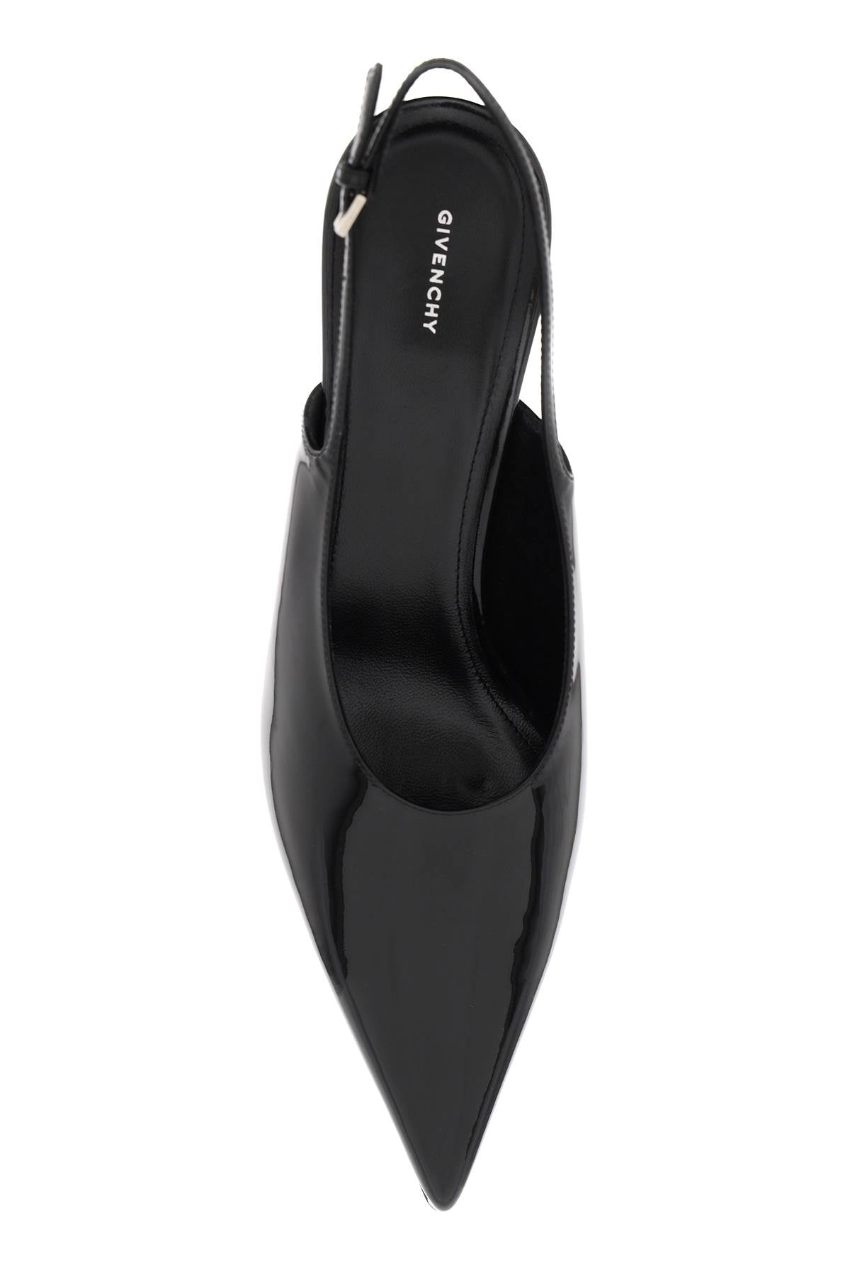 Show Slingback Pumps  - Black