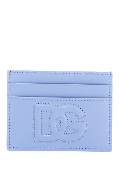 Cardholder With Logo  - Light Blue