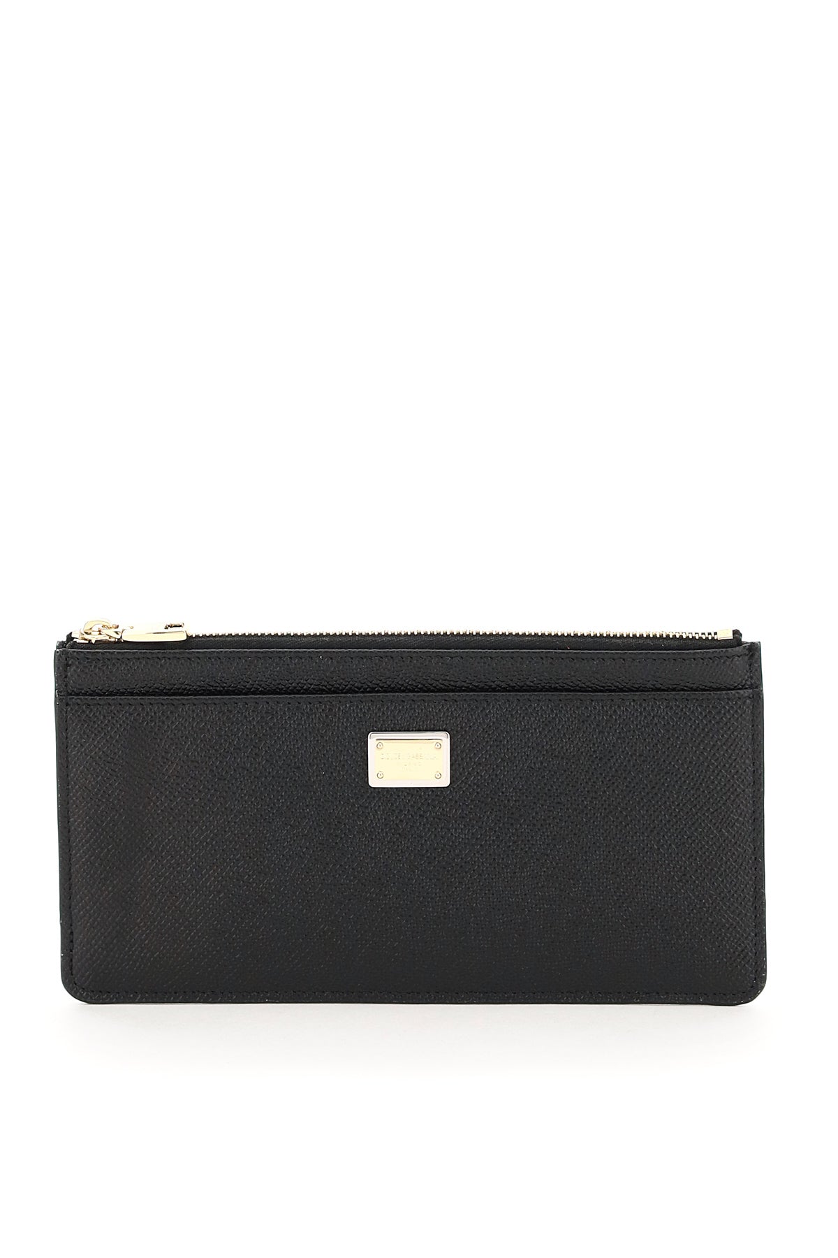 Cardholder Pouch In Dauphine Calfskin  - Black