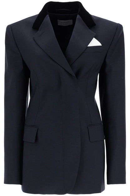 'bino' Fresh Wool Blazer  - Blue