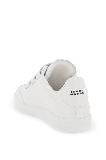 Beth Leather Sneakers  - White