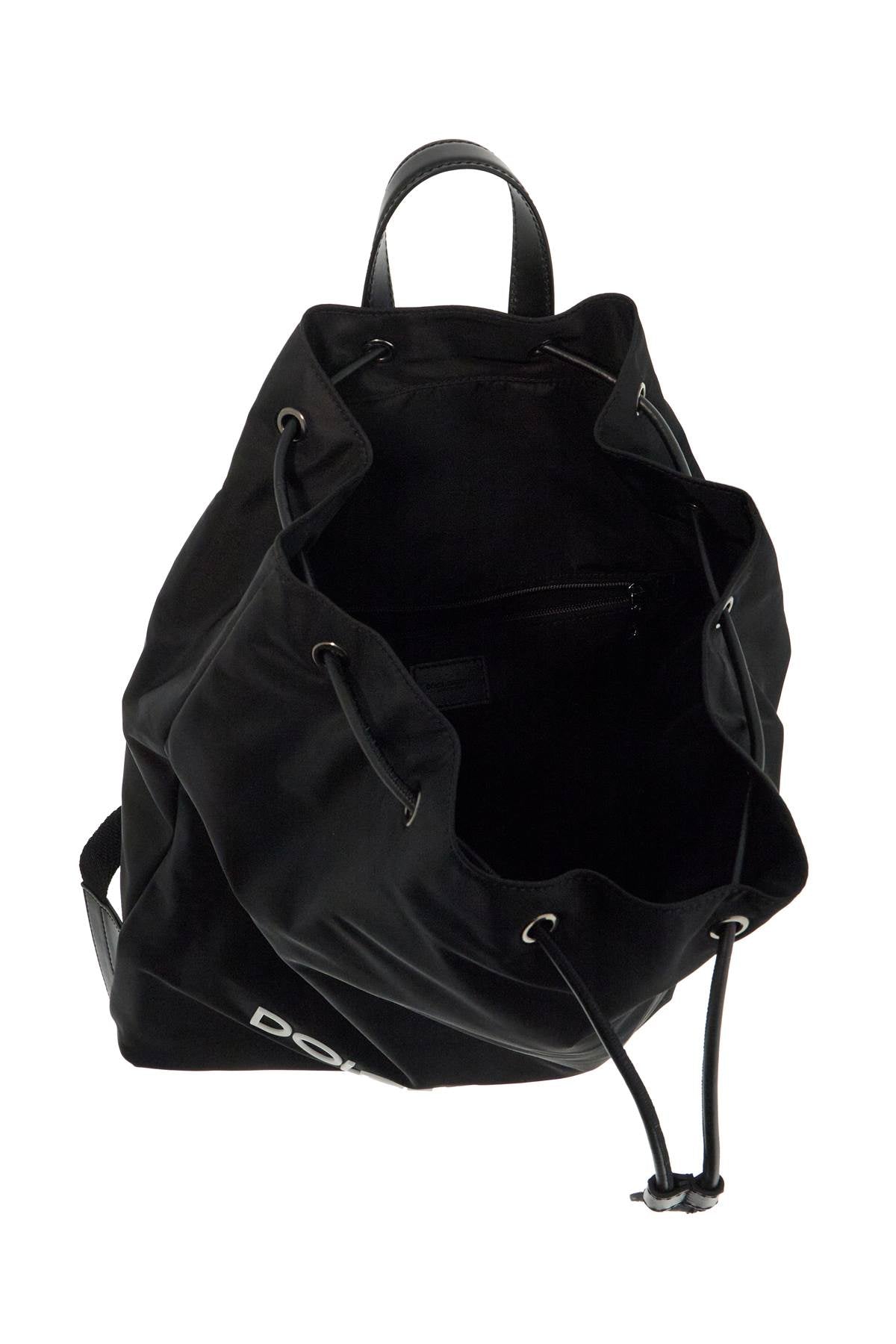 Nylon Backpack For Everyday  - Black