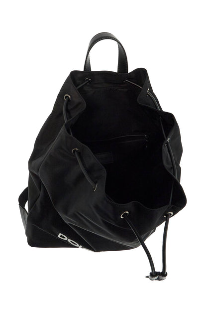 Nylon Backpack For Everyday  - Black