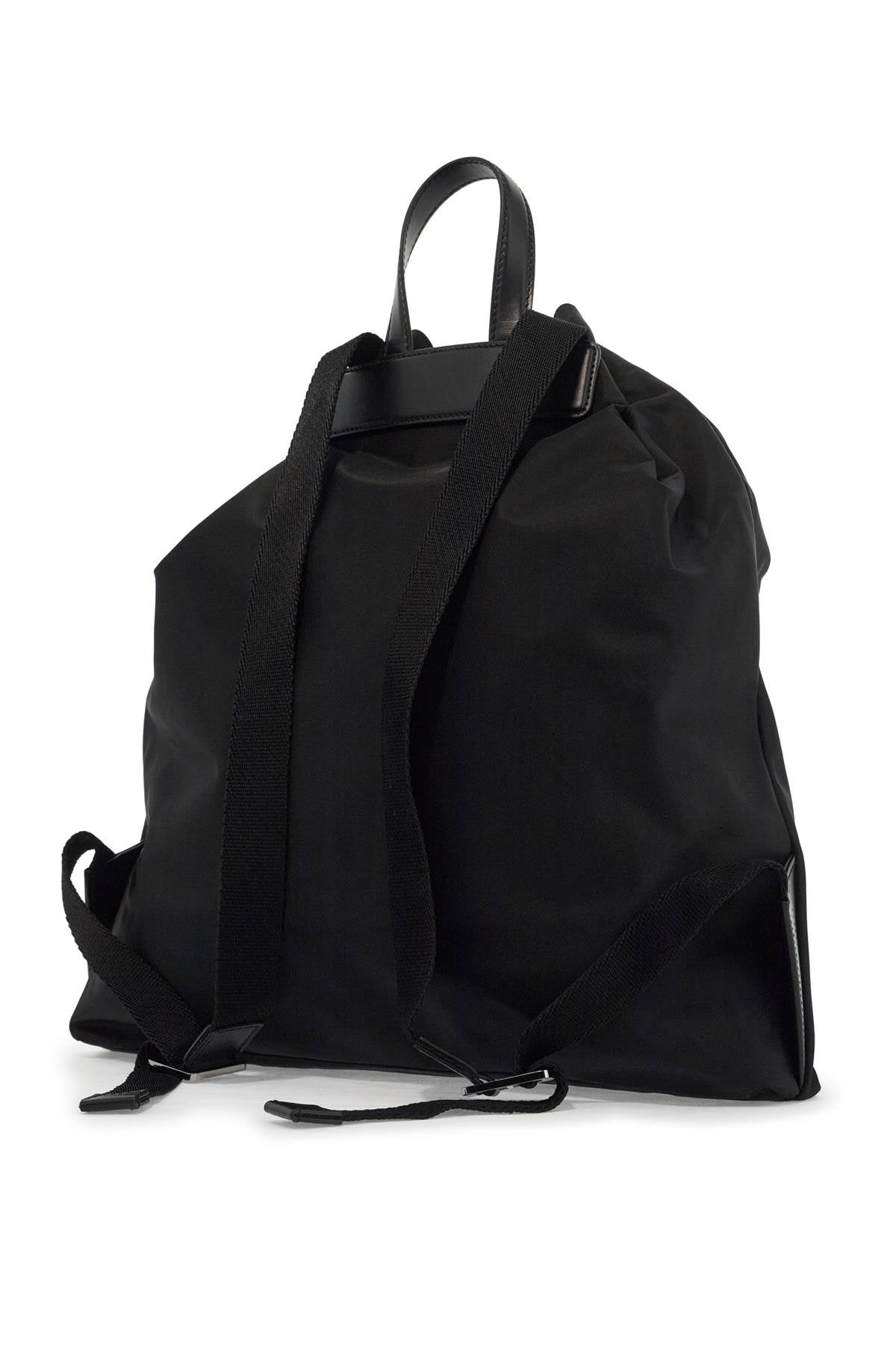 Nylon Backpack For Everyday  - Black