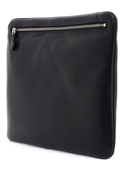 Nappa Leather Handbag  - Black