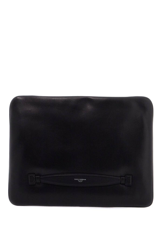 Nappa Leather Handbag  - Black