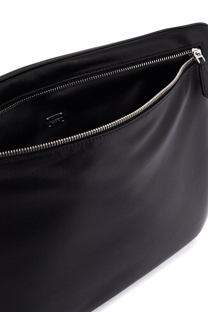 Nappa Leather Handbag  - Black