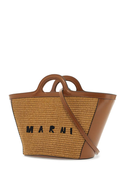 Tropicalia Small Handbag  - Brown