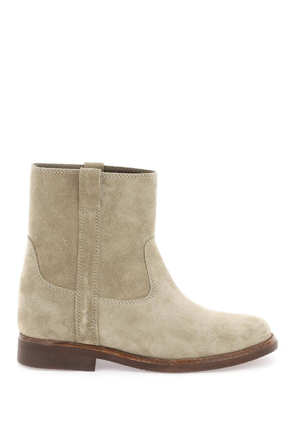 'susee' Ankle Boots  - Beige