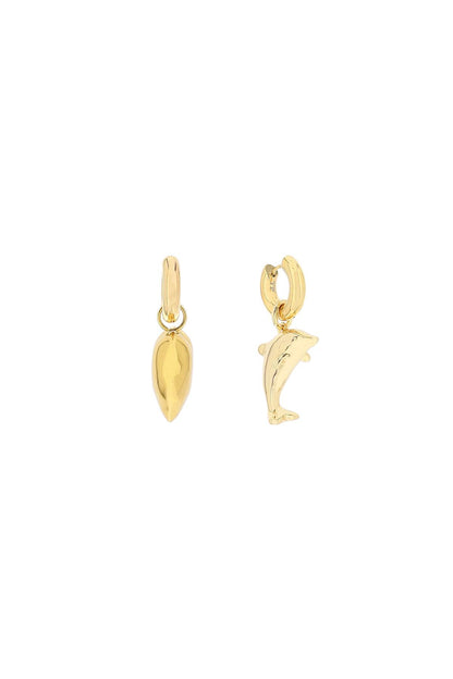 Earrings With Charms  - Oro