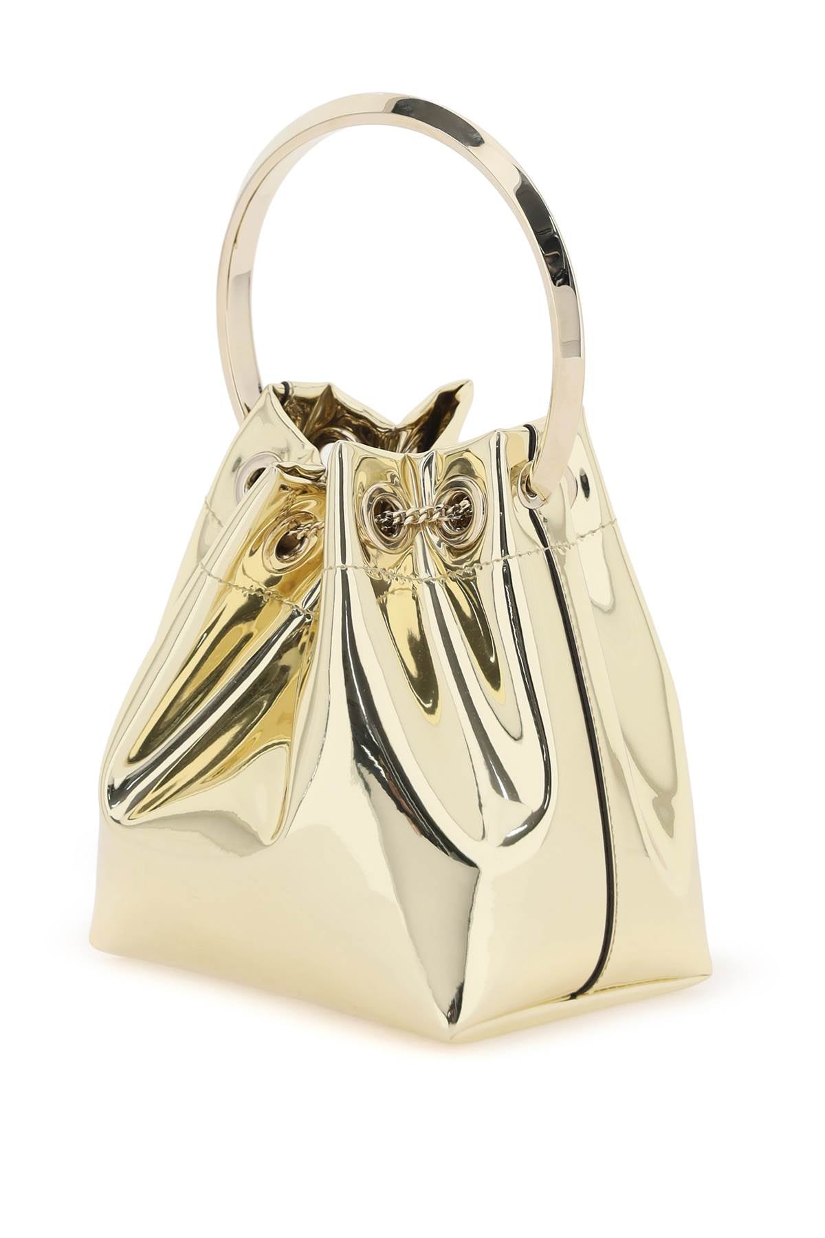 Bon Bon Mirror-effect Bag  - Gold