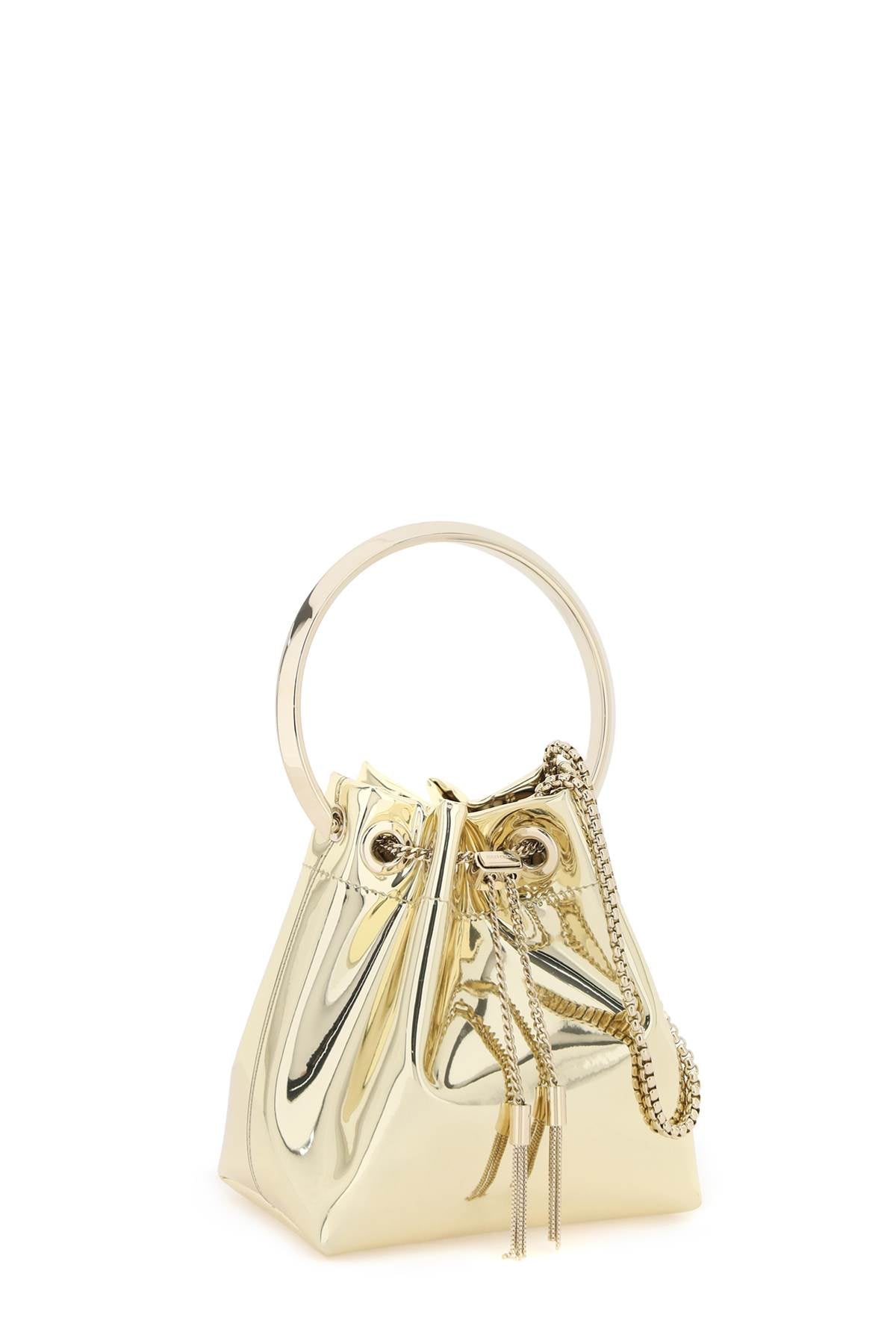 Bon Bon Mirror-effect Bag  - Gold