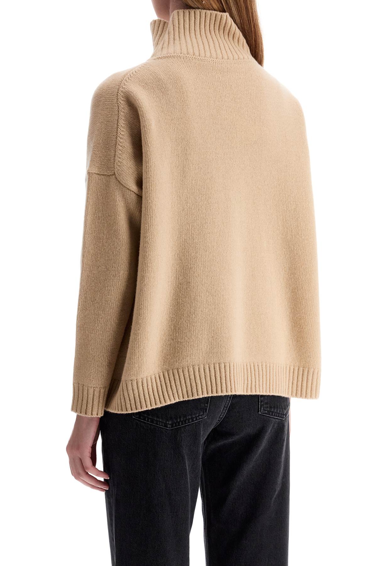 'borgia High-neck Pullover Sweater  - Neutro