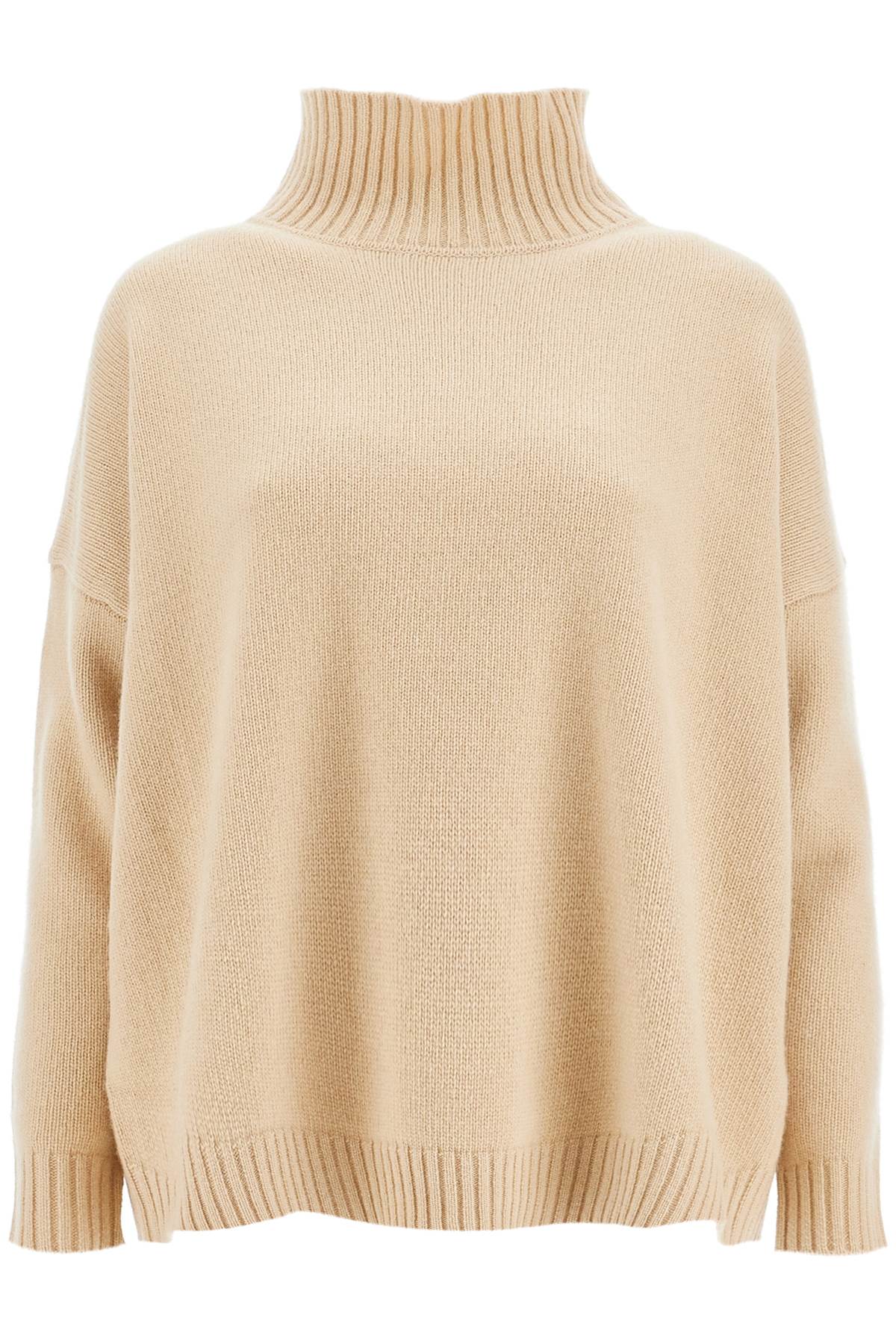 'borgia High-neck Pullover Sweater  - Neutro