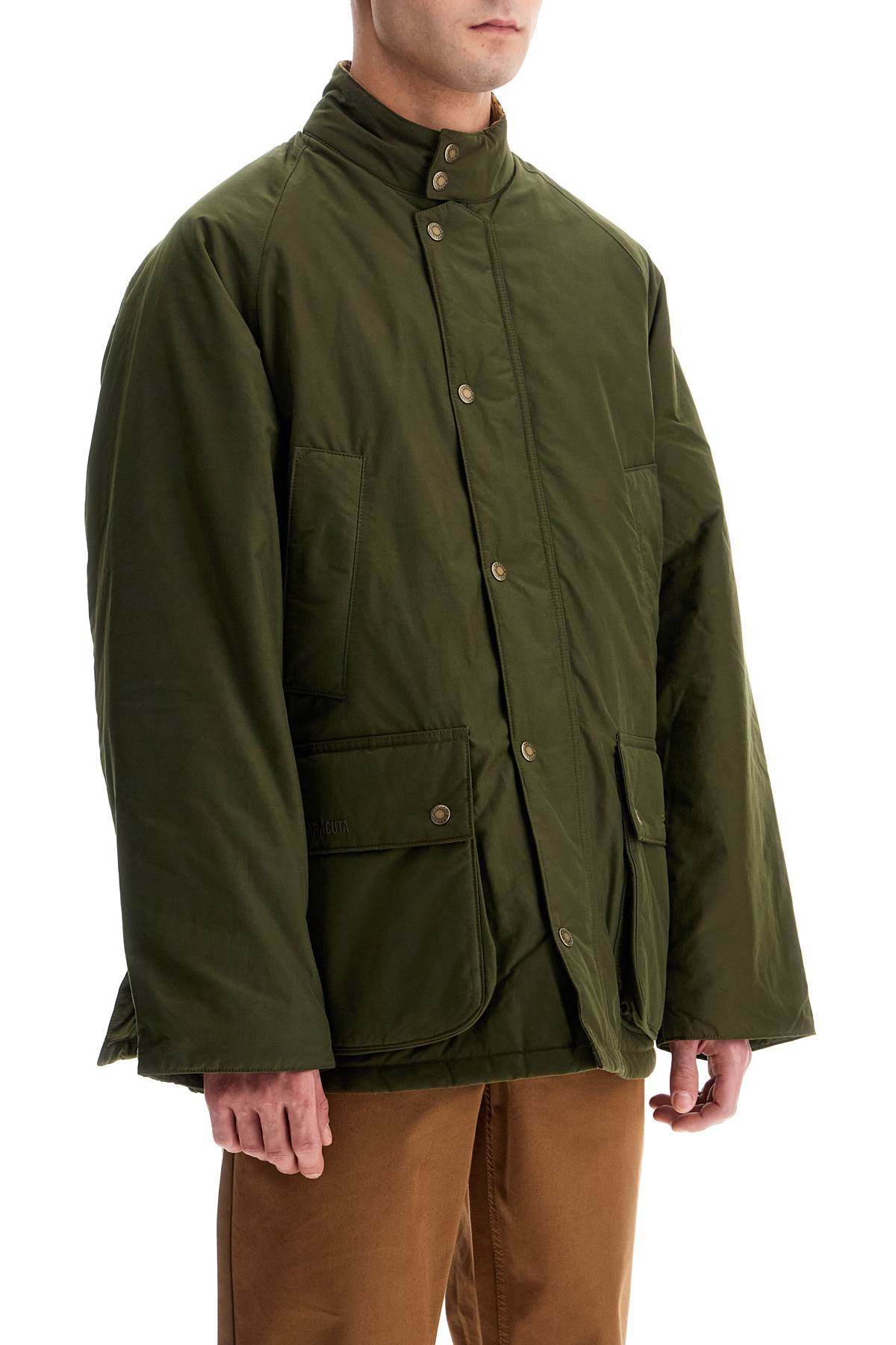 Padded Bedale Jacket  - Green