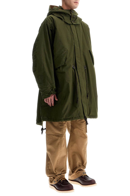 Padded Parka With Hood  - Green