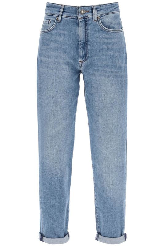 'brian' Boyfriend Jeans  - Light Blue