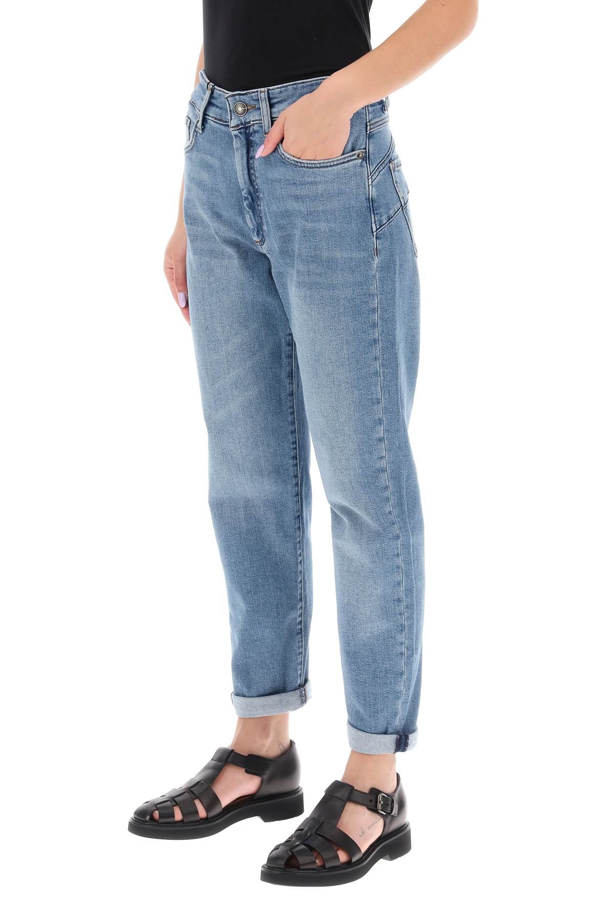 'brian' Boyfriend Jeans  - Light Blue