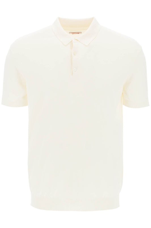 Short-sleeved Cotton Polo Shirt For  - White