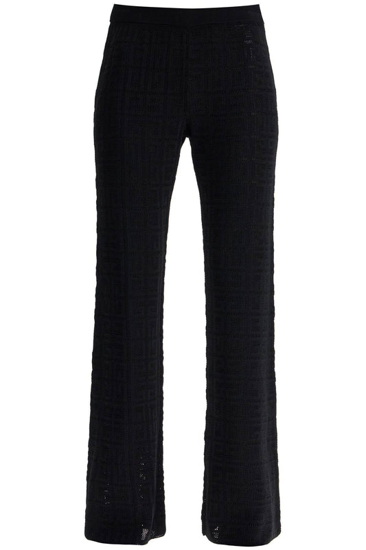 4g Knit Pants  - Black