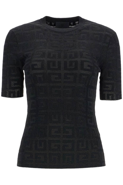 Short-sleeved Jacquard 4  - Black