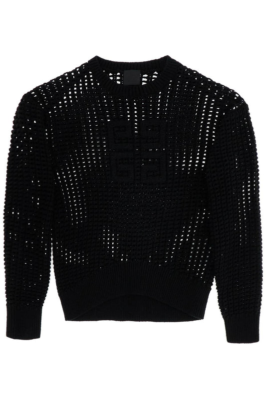 4g Wool And Cashmere Pullover  - Black