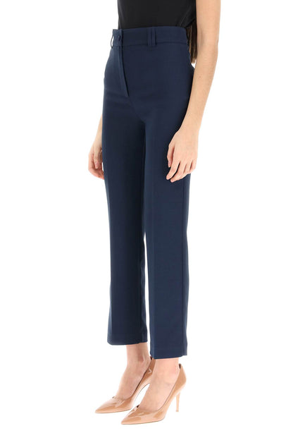 'loulou' Cady Trousers  - Blu