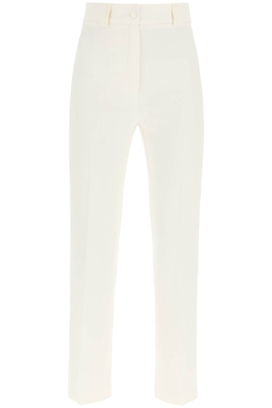 'loulou' Cady Trousers  - Bianco